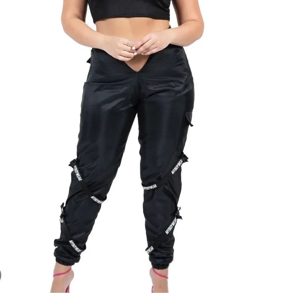 My Boywear Chloe Cargo V Cut Slush Pants Women’s Small